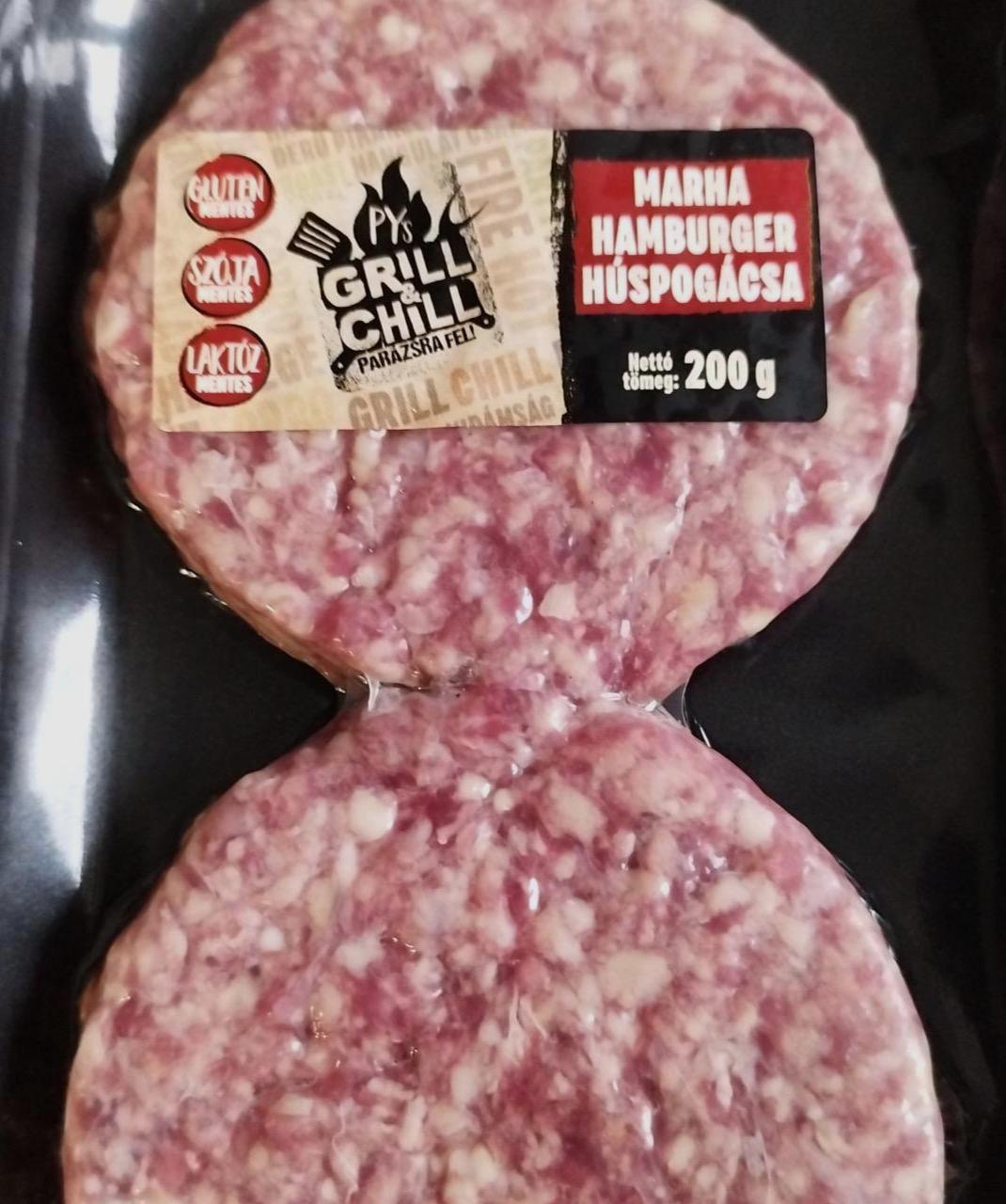 Képek - Hamburger húspogácsa PX Grill&Chill