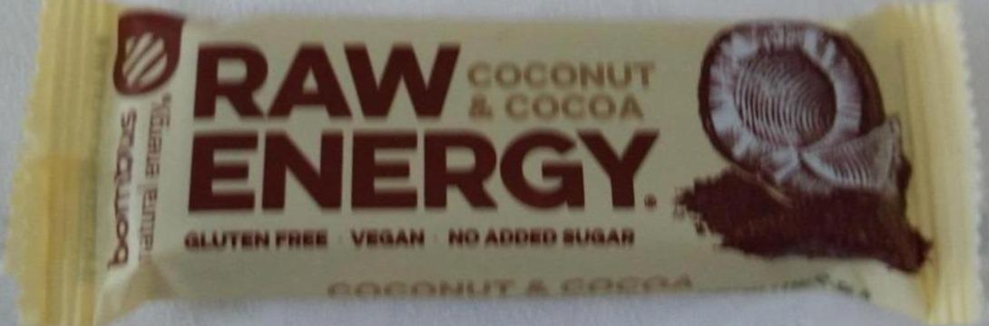 Képek - Raw energy coconut & cocoa (gyümölcs szelet) Bombus