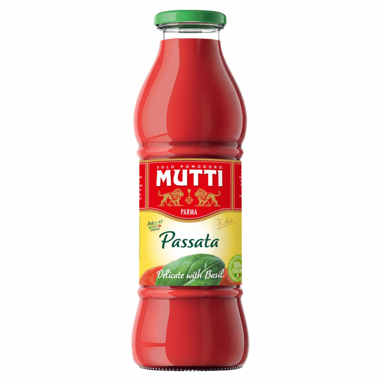 Képek - Mutti paradicsompüré bazsalikommal 400 g