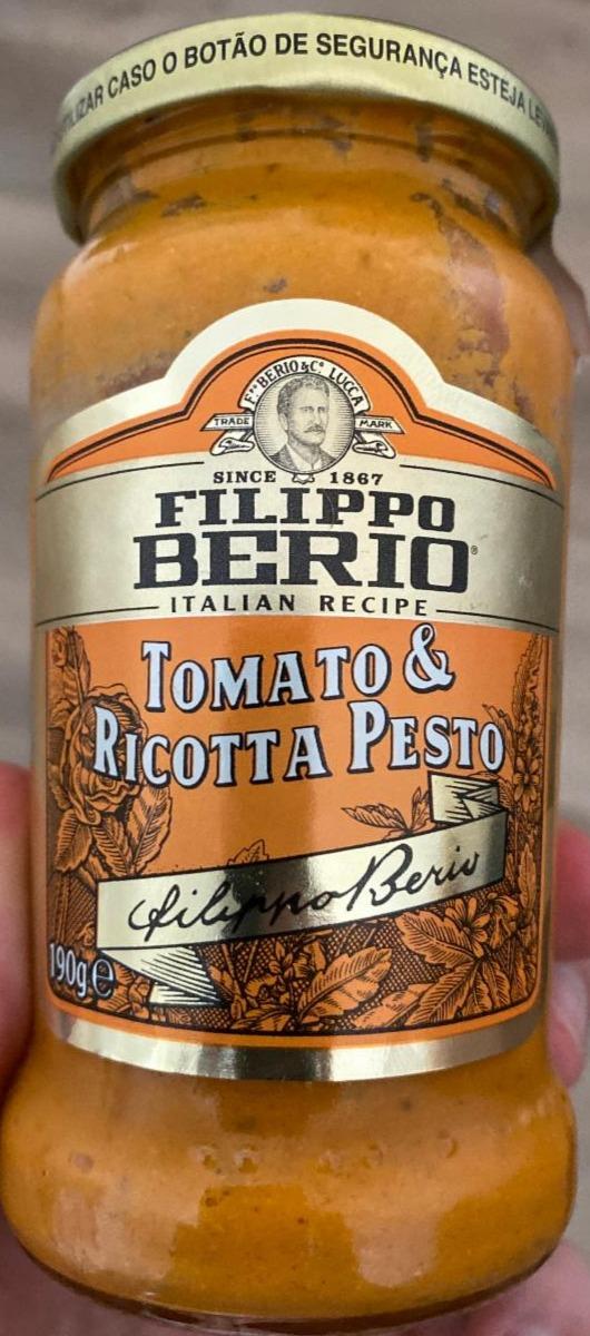 Képek - Filippo Berio ricottás paradicsomos pesto paradicsomos fűszerszósz 190 g