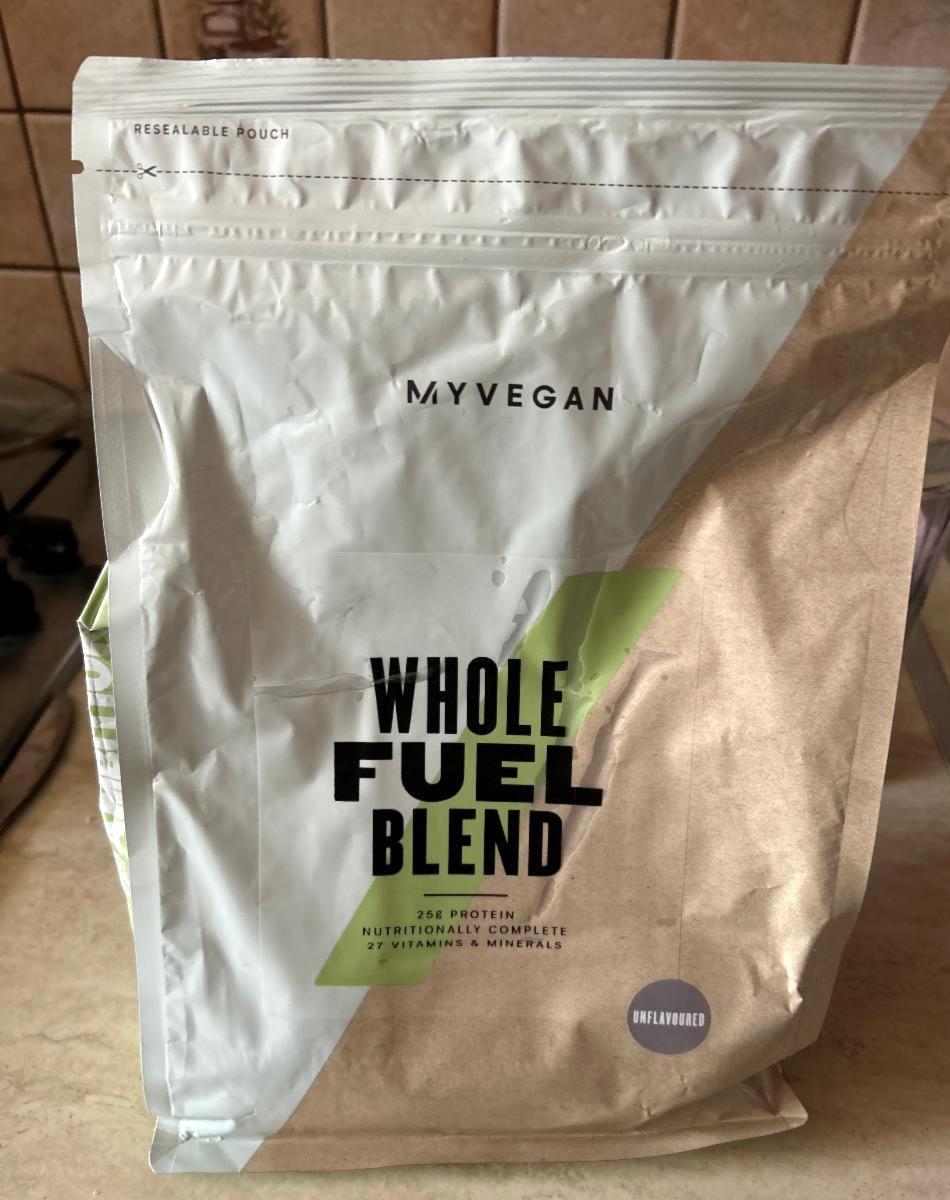 Képek - Whole Fuel Blend Unflavoured MyVegan