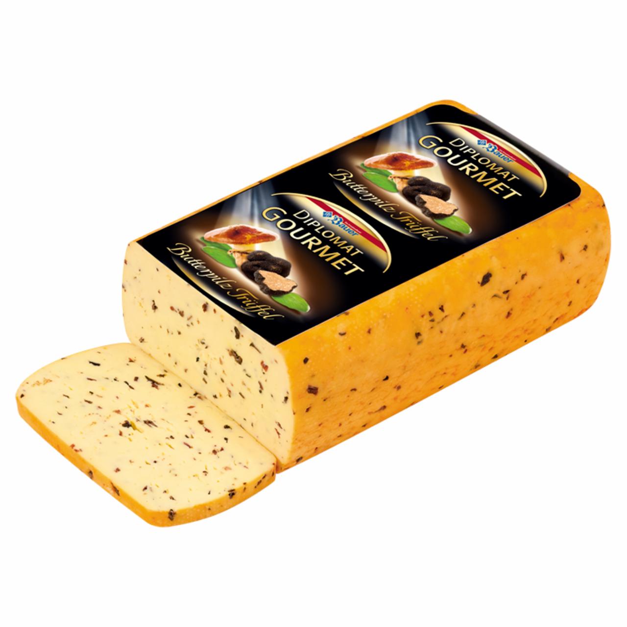 Képek - Bauer Diplomat Gourmet zsíros, félkemény sajt szarvasgombás ízesítéssel