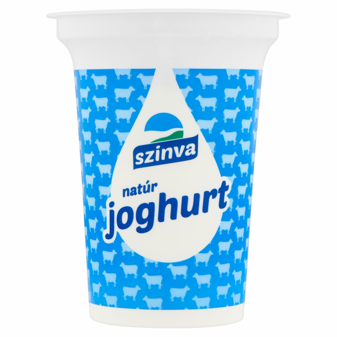 Képek - Szinva élőflórás, zsírszegény natúr joghurt 330 g