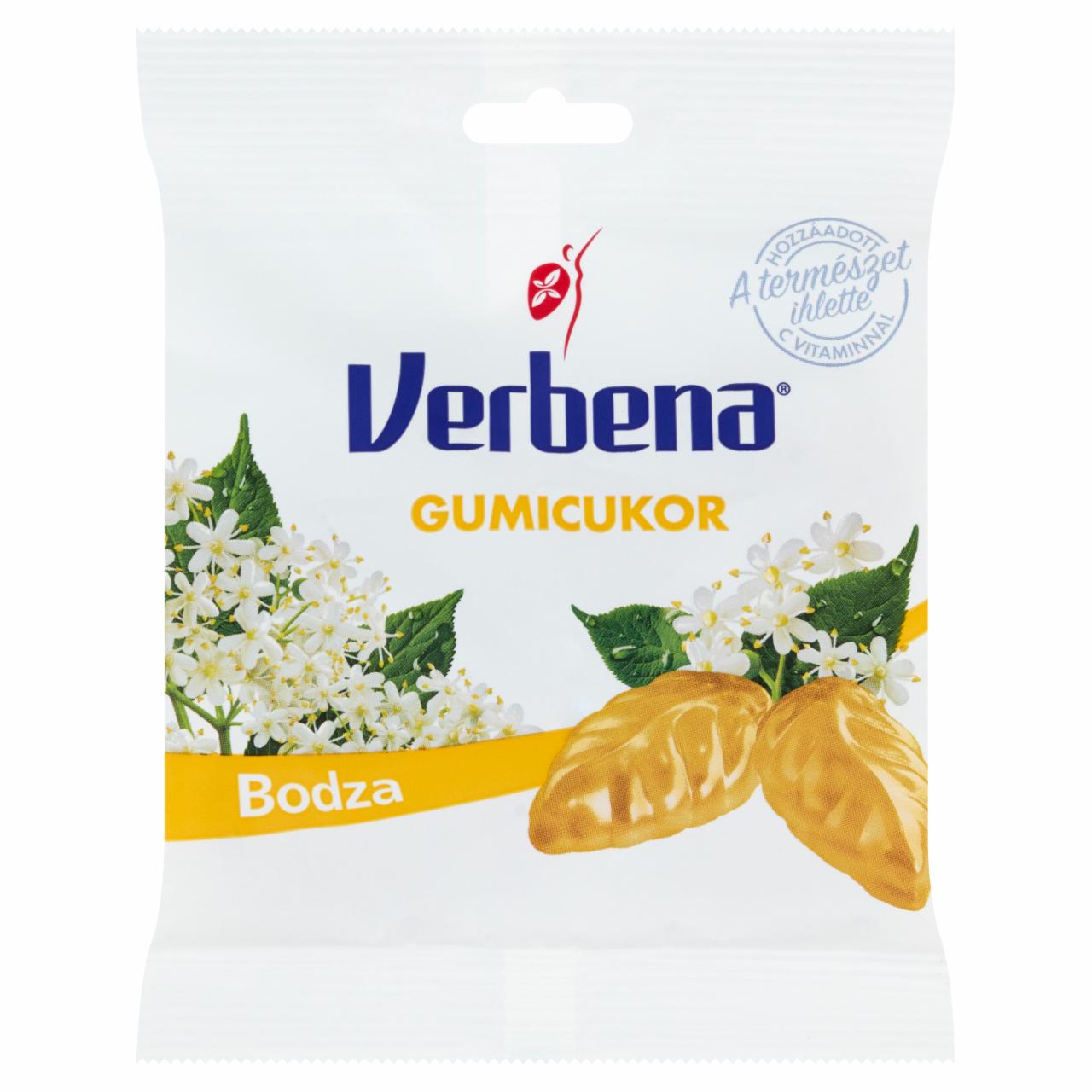 Képek - Verbena bodzás gumicukor C vitaminnal 60 g