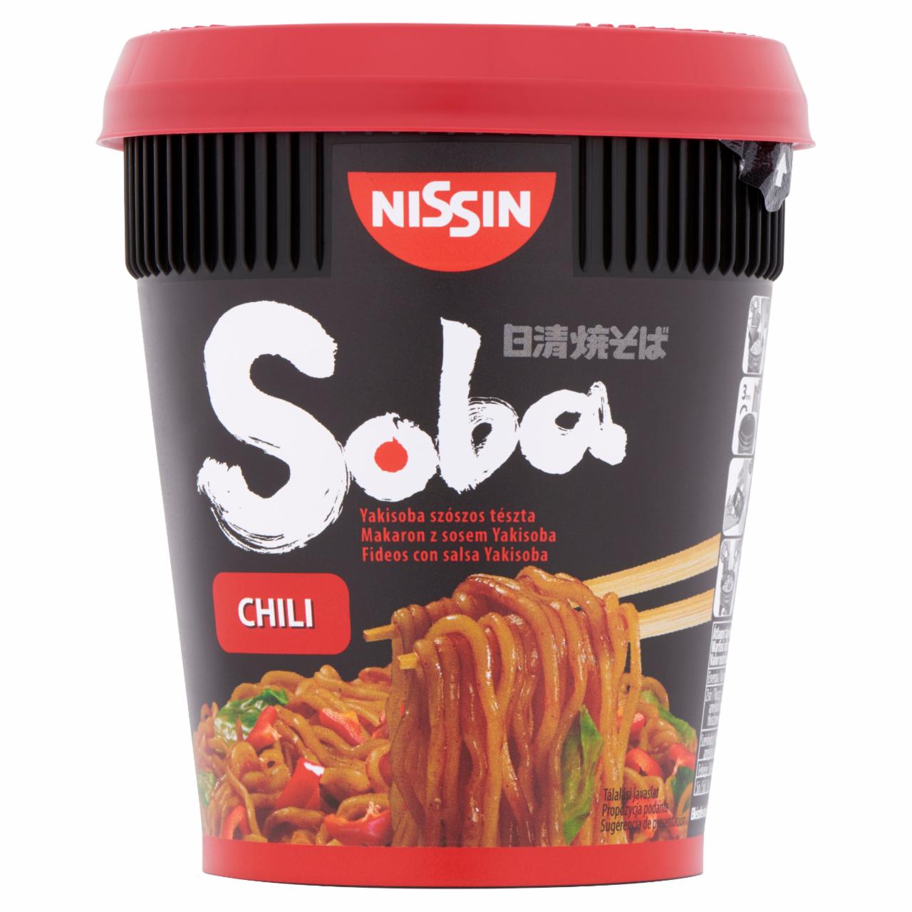 Képek - Nissin Soba Chili szószos tészta 92 g