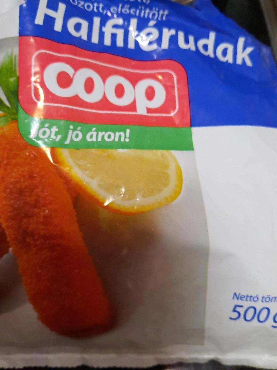 Képek - Elősütött halfilérudak Coop