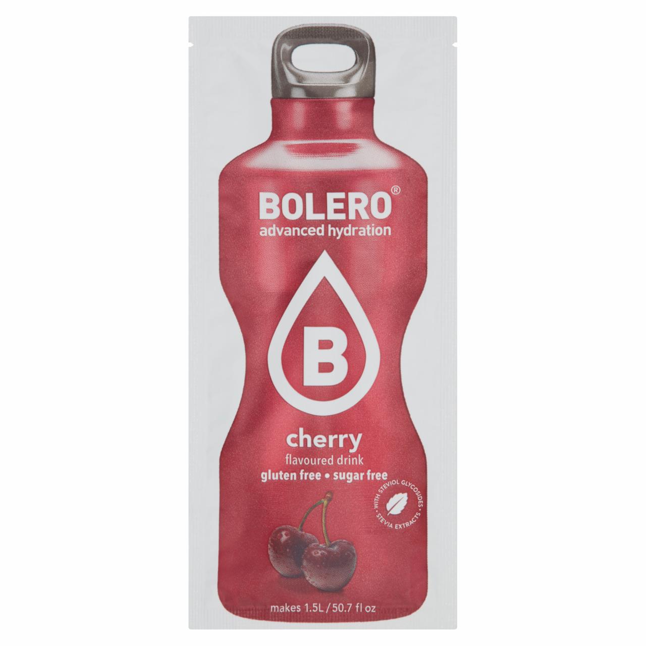 Képek - Bolero cseresznye ízű italpor édesítőszerekkel 9 g