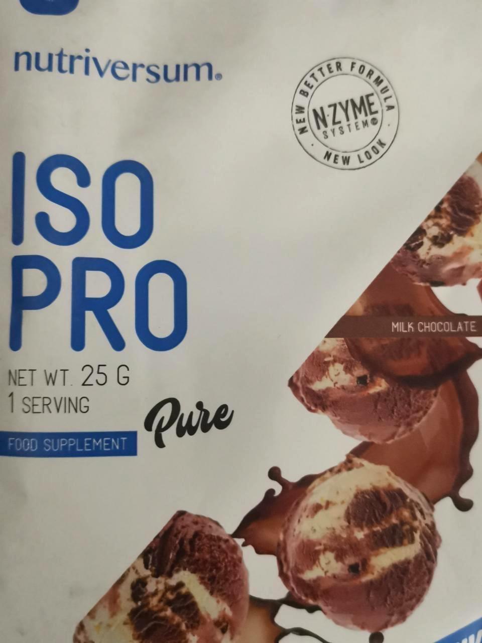 Képek - Iso pro Milk chocolate Nutriversum