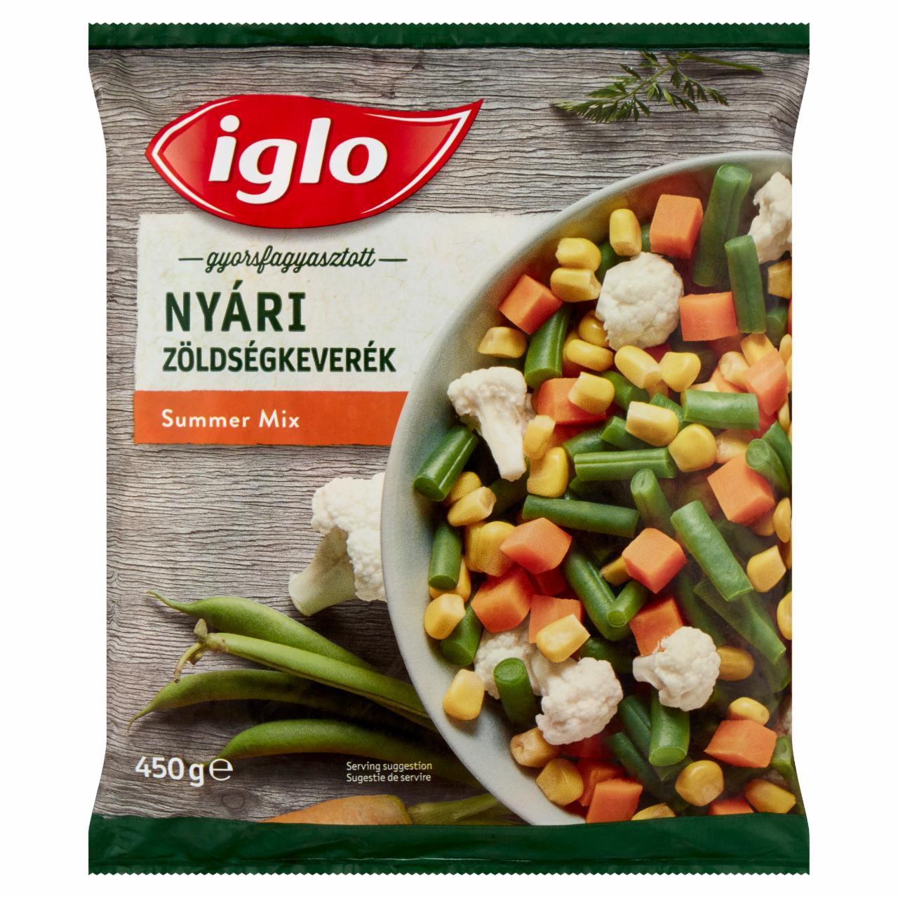 Képek - Iglo gyorsfagyasztott nyári zöldségkeverék 450 g