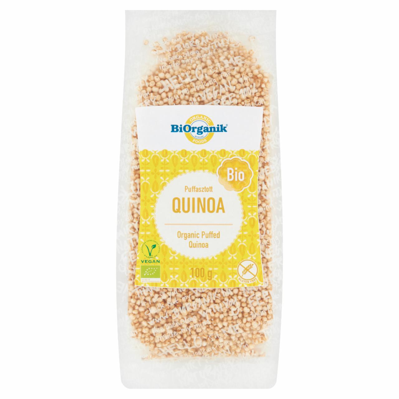 Képek - BiOrganik BIO puffasztott quinoa 100 g