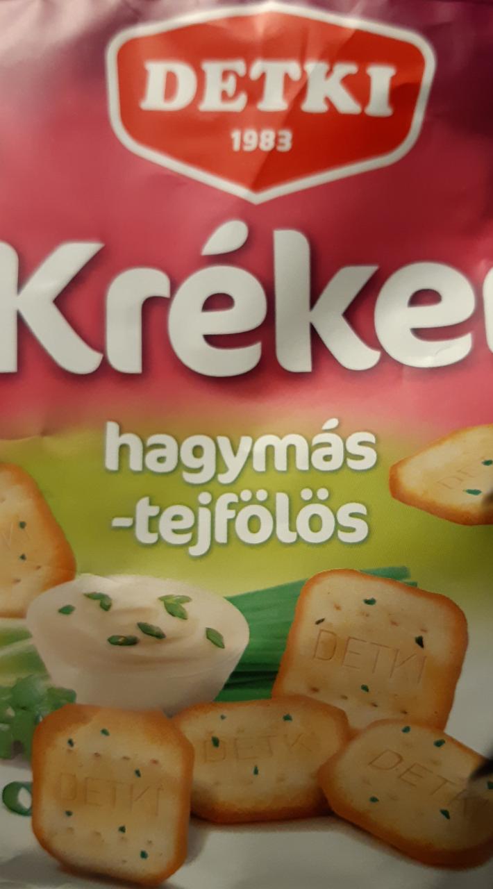 Képek - Kréker Hagymás - Tejfölös Detki