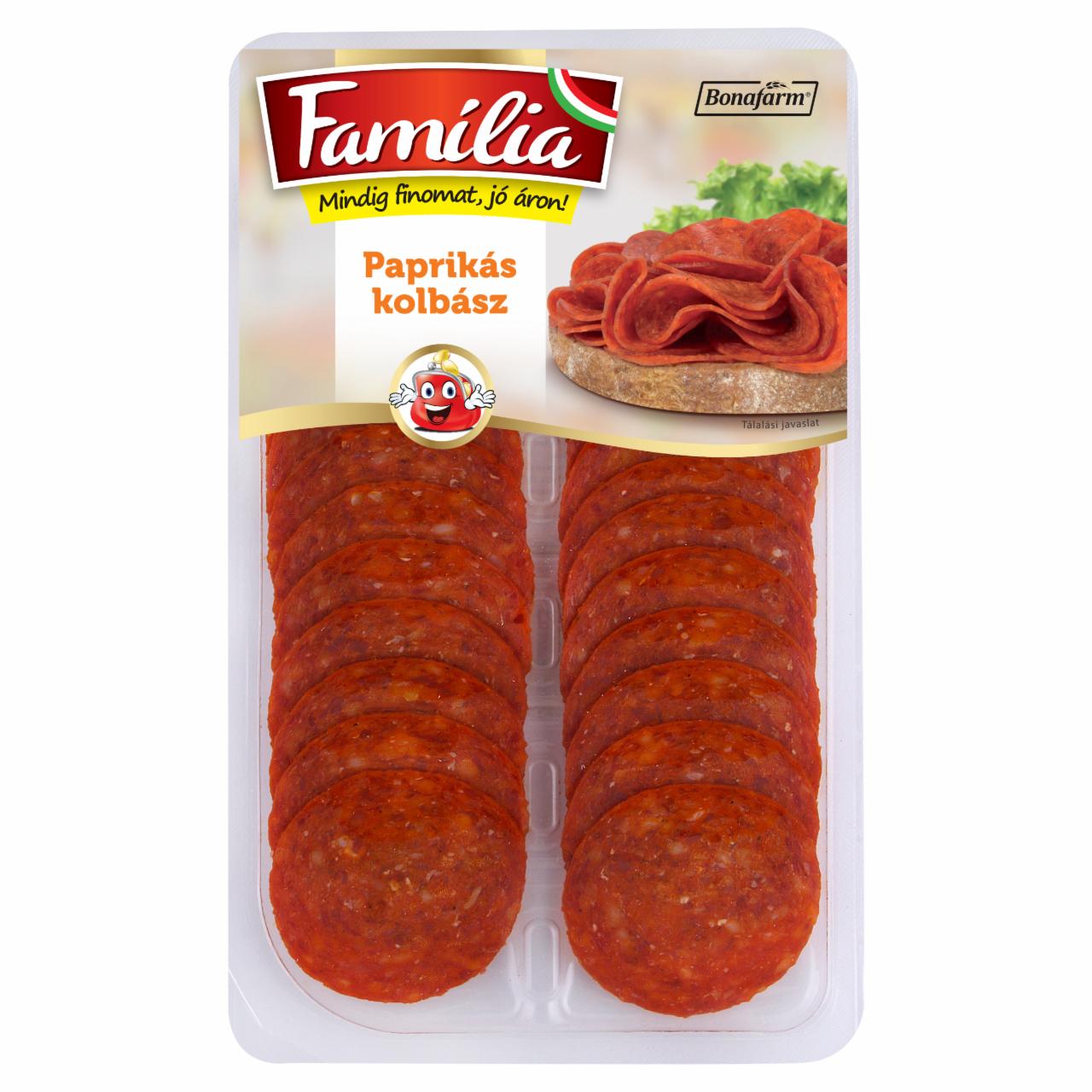 Képek - FAMÍLIA Szeletelt paprikás kolbász 70 g