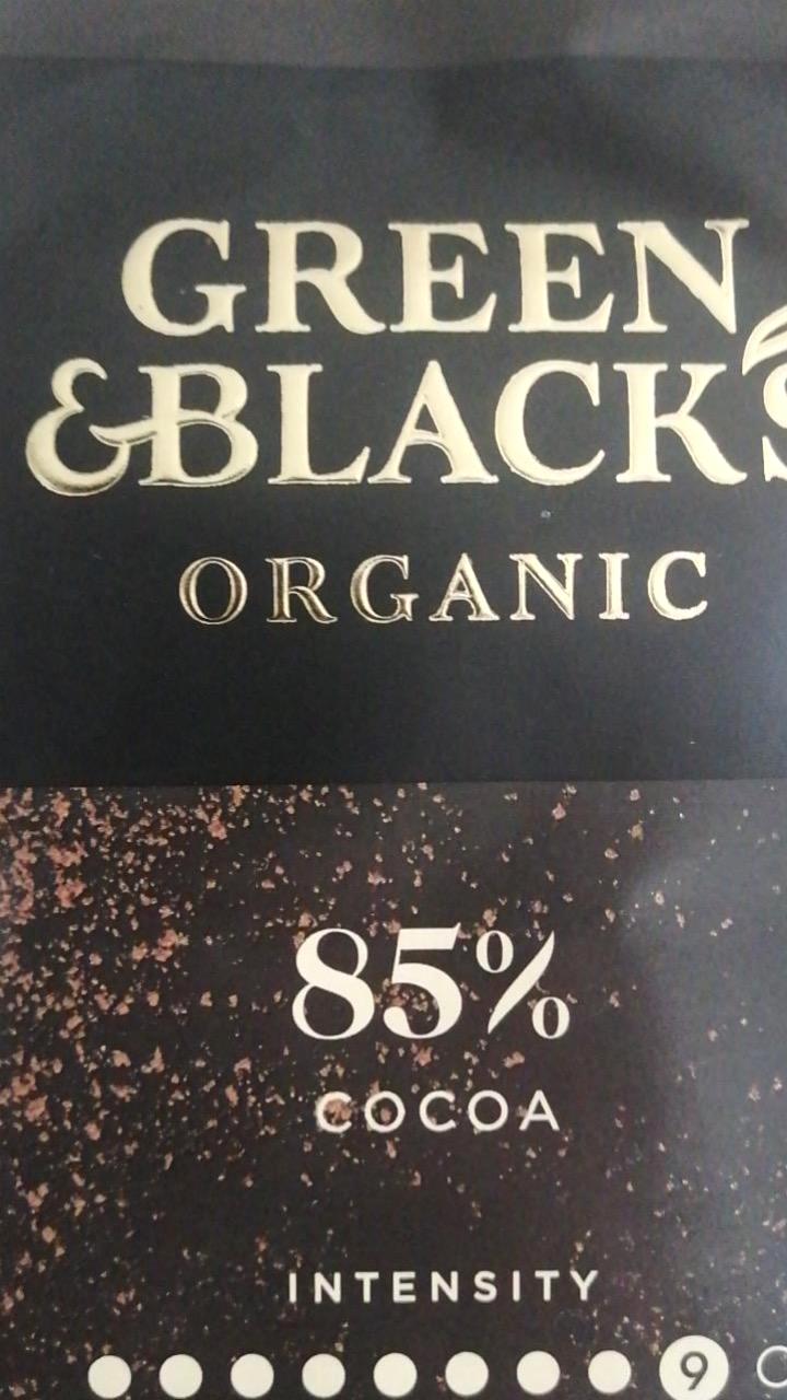 Képek - Organic 85% dark chocolate Green & black