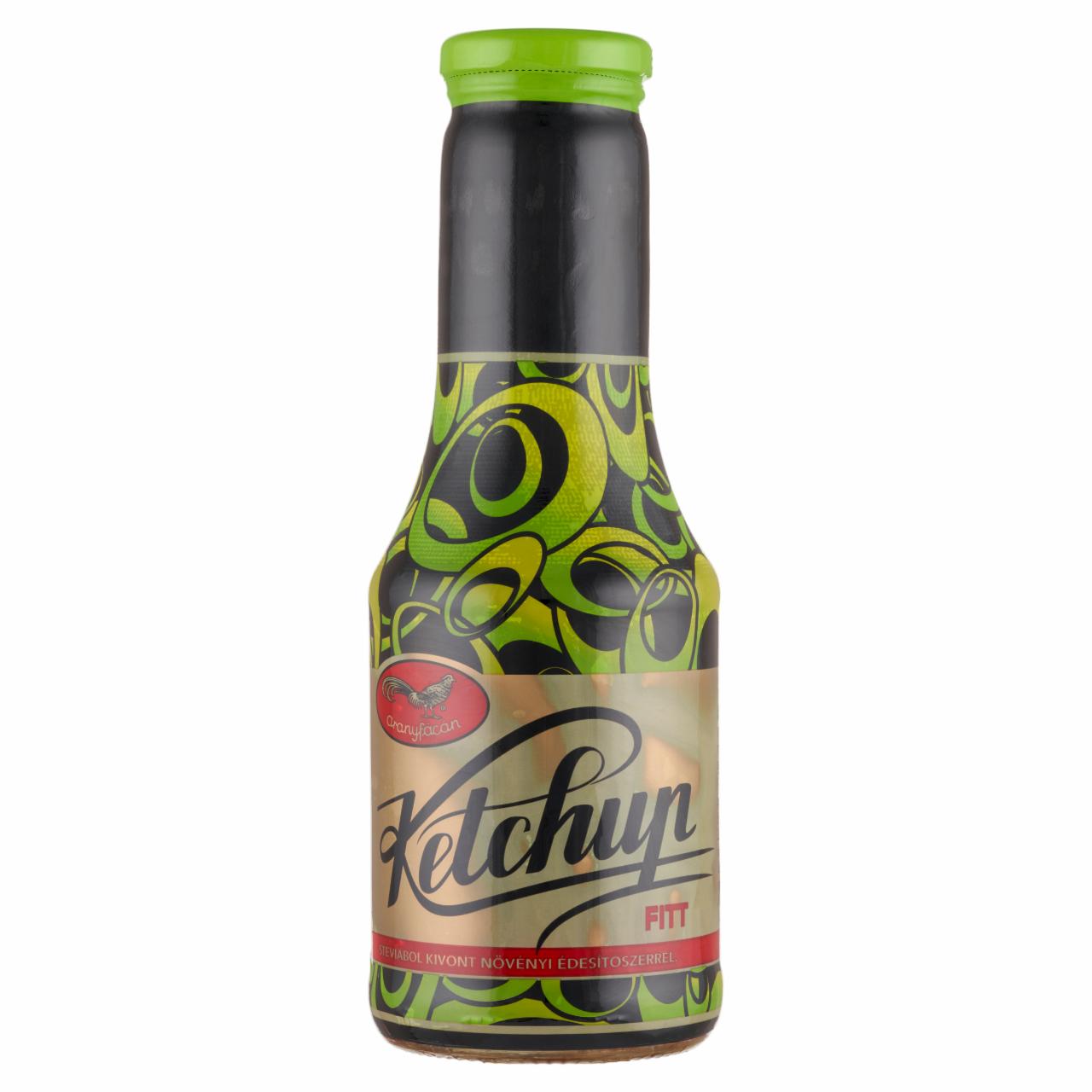 Képek - Aranyfácán fitt ketchup 510 g
