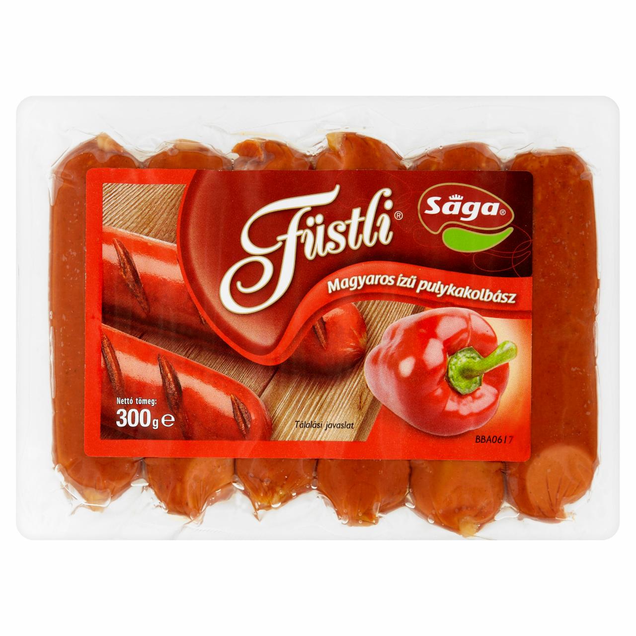 Képek - Sága Füstli magyaros ízű pulykakolbász 300 g