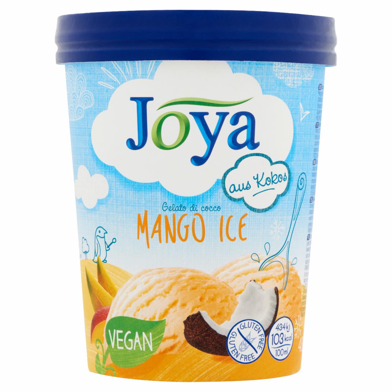 Képek - Joya kókuszalapú fagylalt mangó ízesítéssel 480 ml