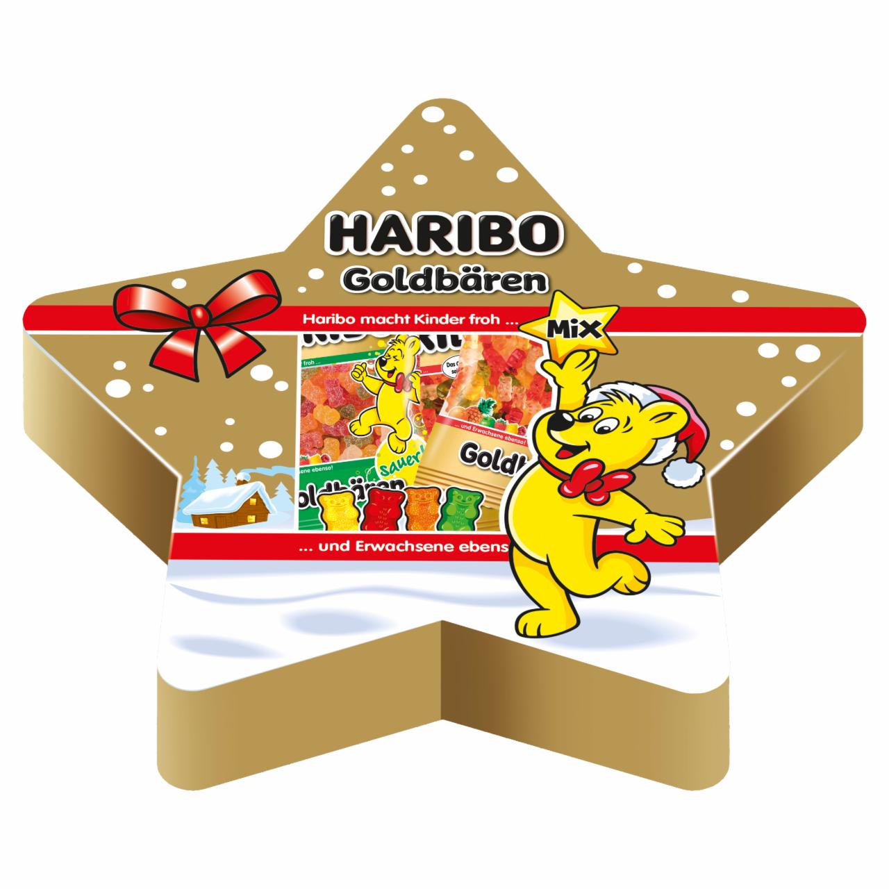 Képek - Haribo Goldbären Mix gyümölcsízű gumicukorka 210 g