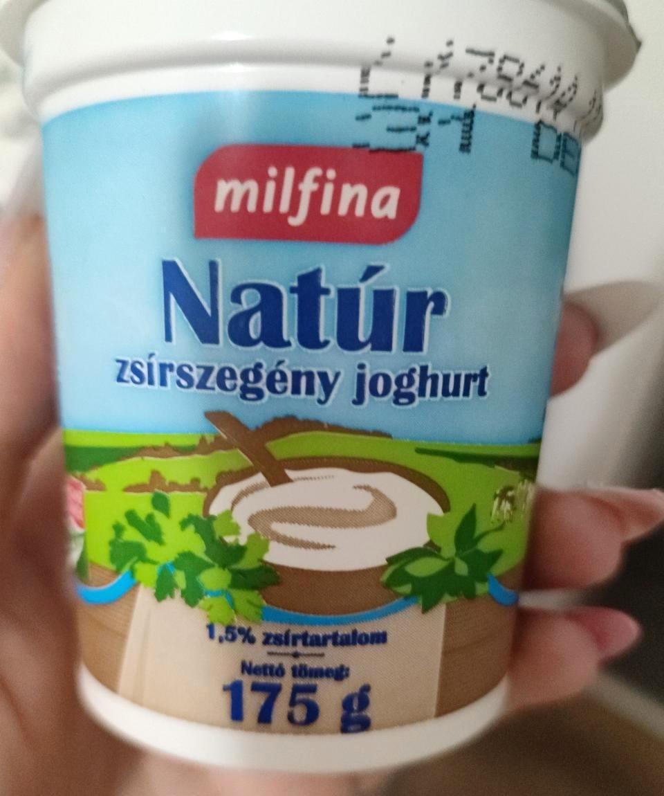 Képek - Natúr zsírszegény joghurt Milfina