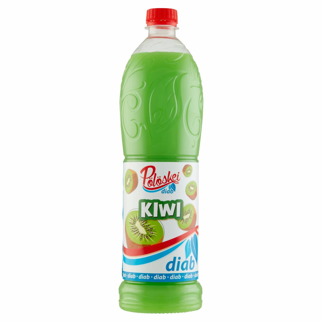 Képek - Pölöskei Diab kiwi ízű szörp édesítőszerekkel 1 l