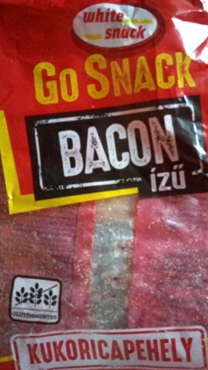 Képek - White Snack Go Snack gluténmentes bacon ízű extrudált kukoricapehely 50 g