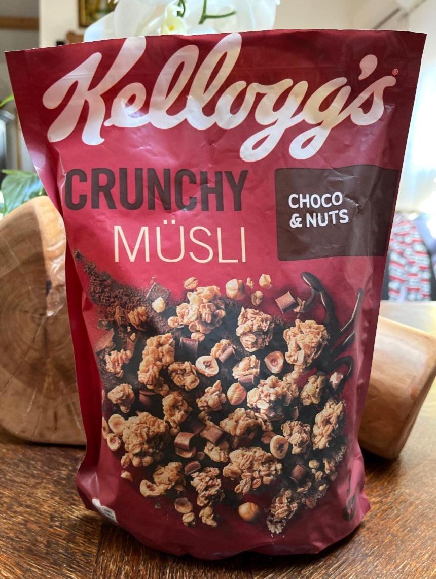 Képek - Kellogg's zabból készült ropogós müzli csokoládéval és mogyoróval 500 g