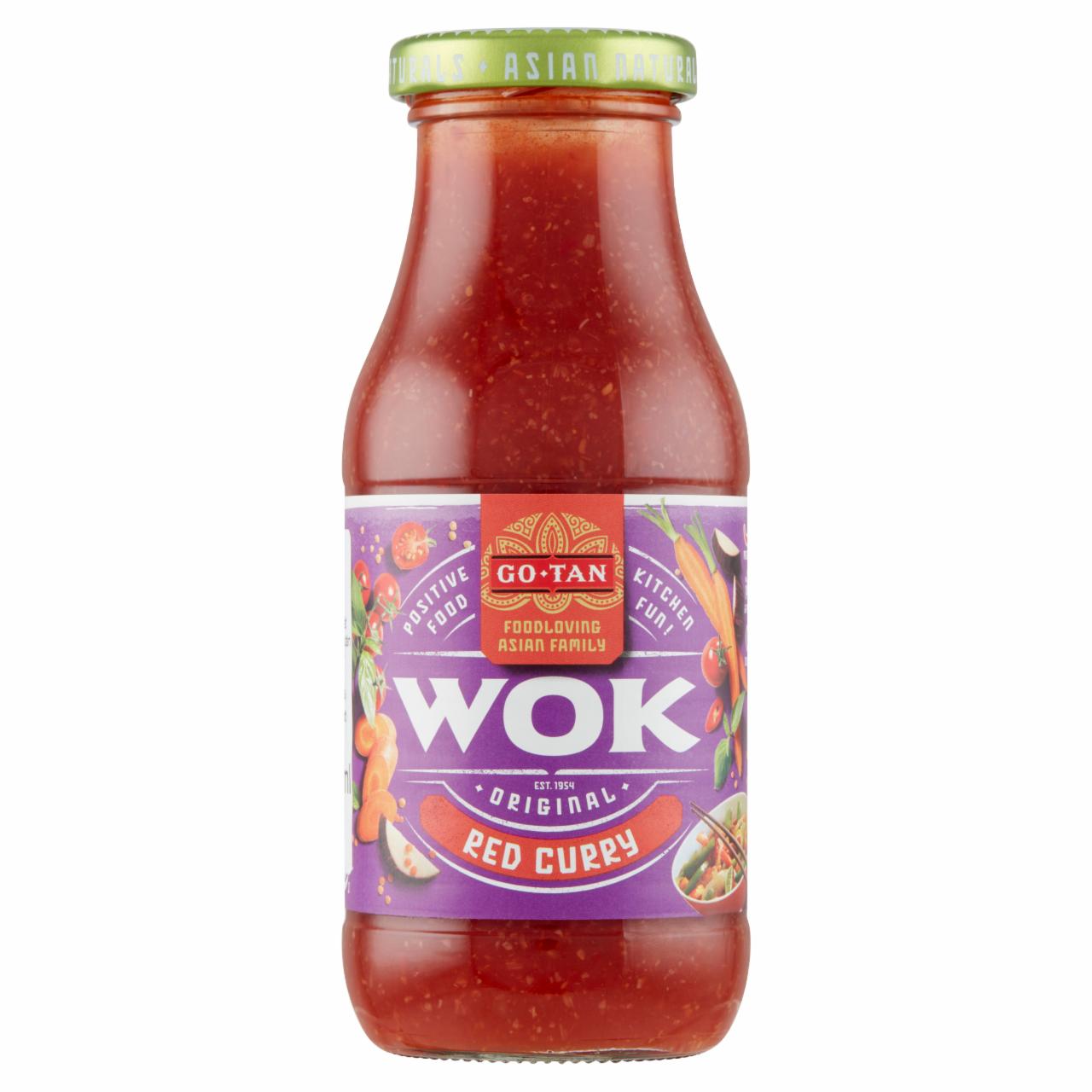 Képek - Go-Tan Wok red curry szósz 240 ml