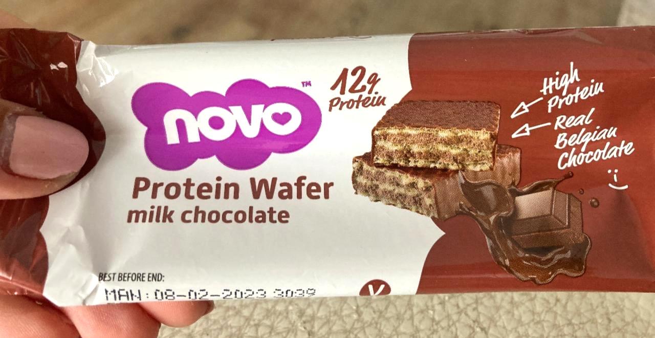 Képek - Protein wafer milk chocolate Novo