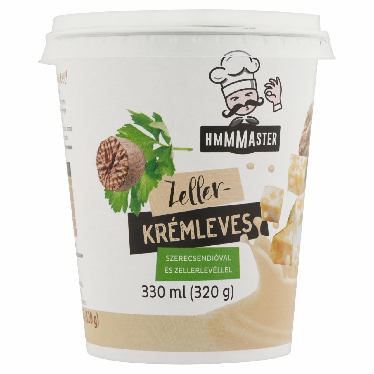 Képek - Hmmmaster zellerkrémleves szerecsendióval és zellerlevéllel 330 ml