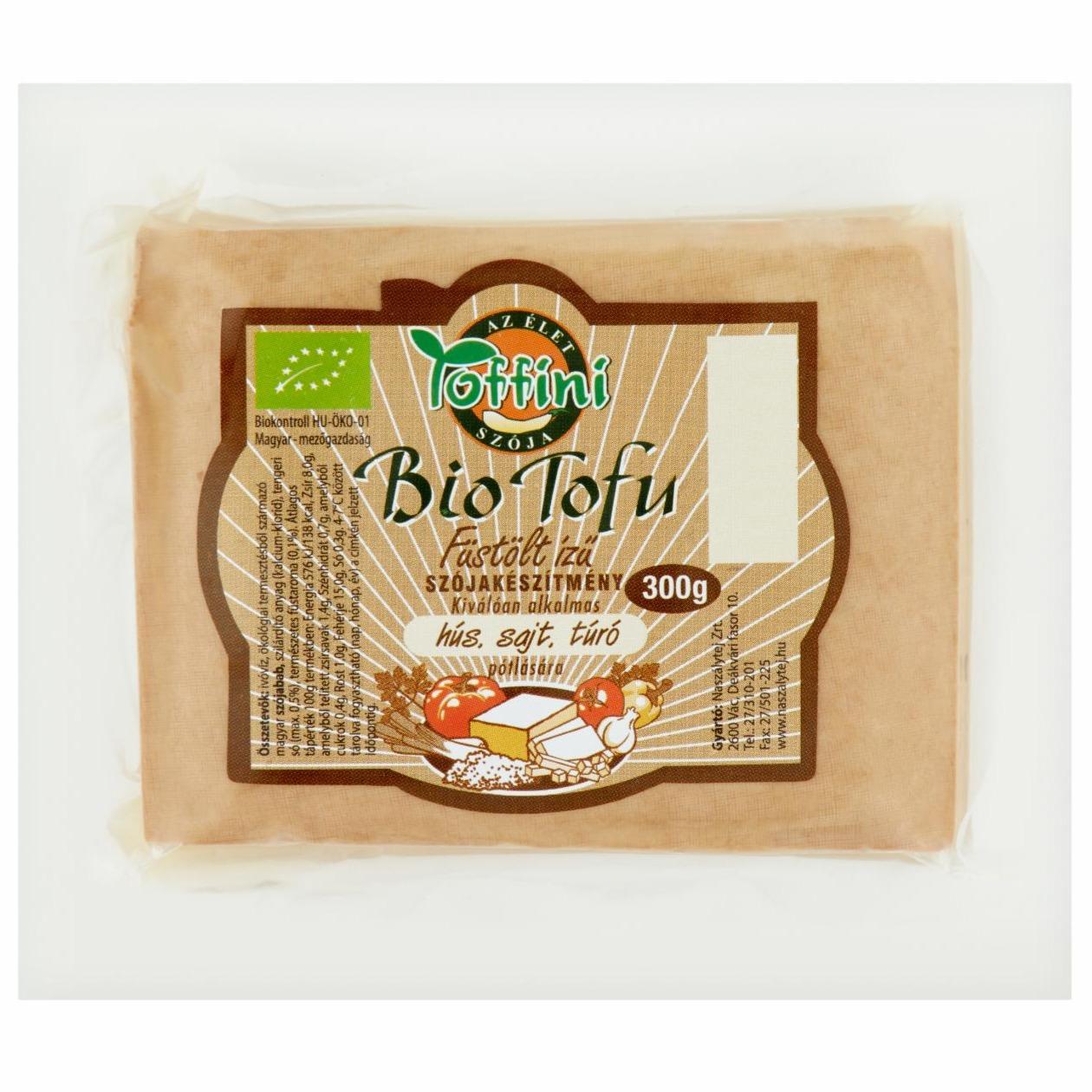 Képek - Toffini BIO füstölt ízű tofu 300 g