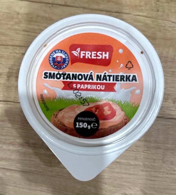 Képek - Smotanová nátierka s paprikou Fresh