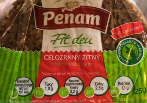 Képek - Teljes kiőrlésű rozskenyér Fit den Penam