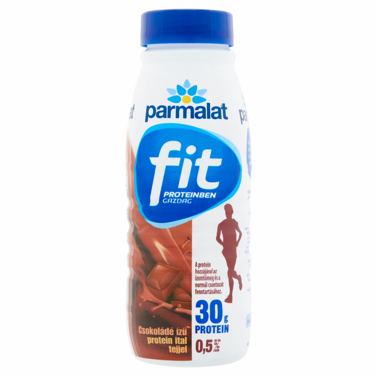 Képek - Parmalat Fit csokoládé ízű protein ital tejjel 0,5 l