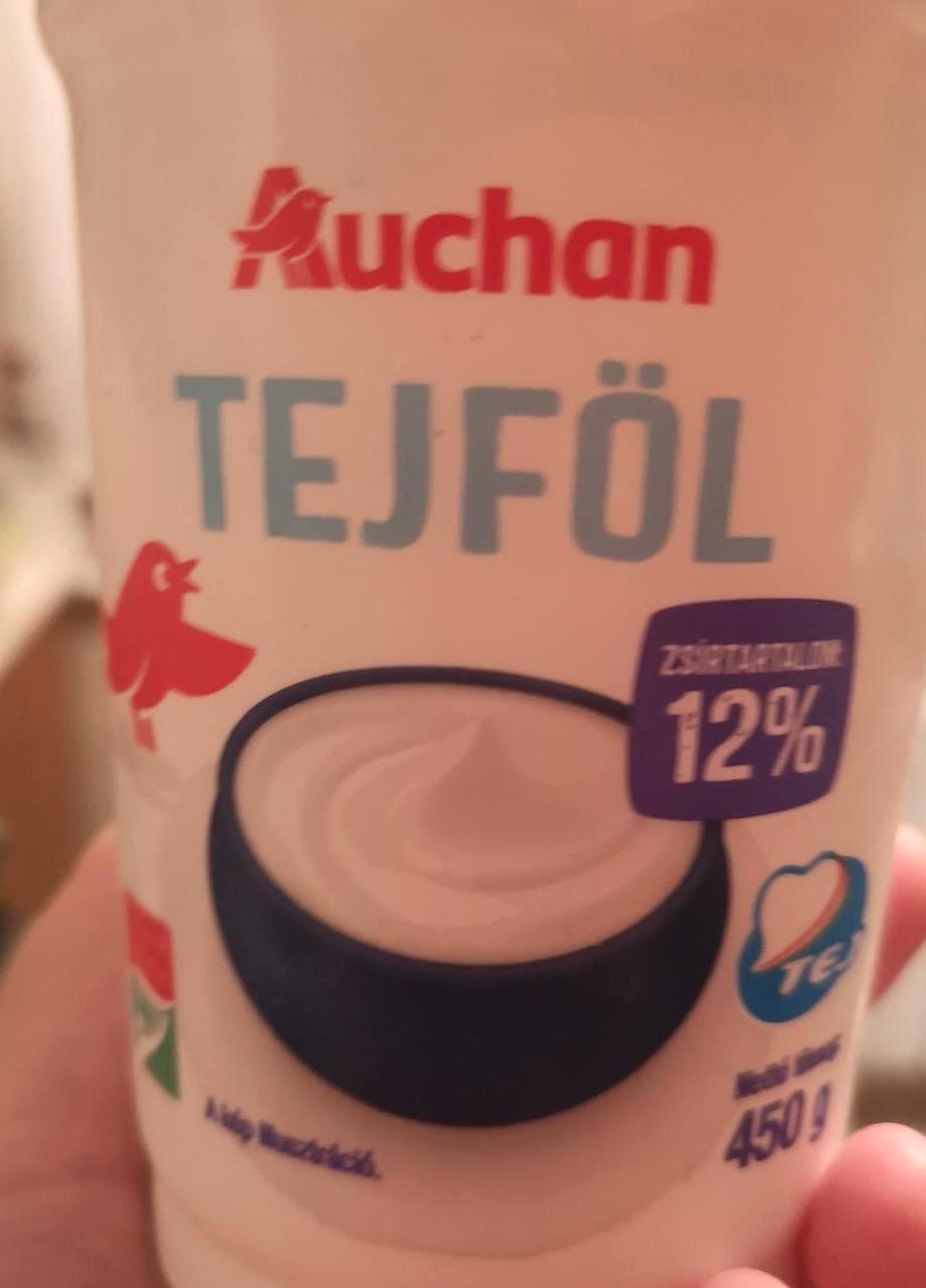 Képek - Tejföl 12% Auchan