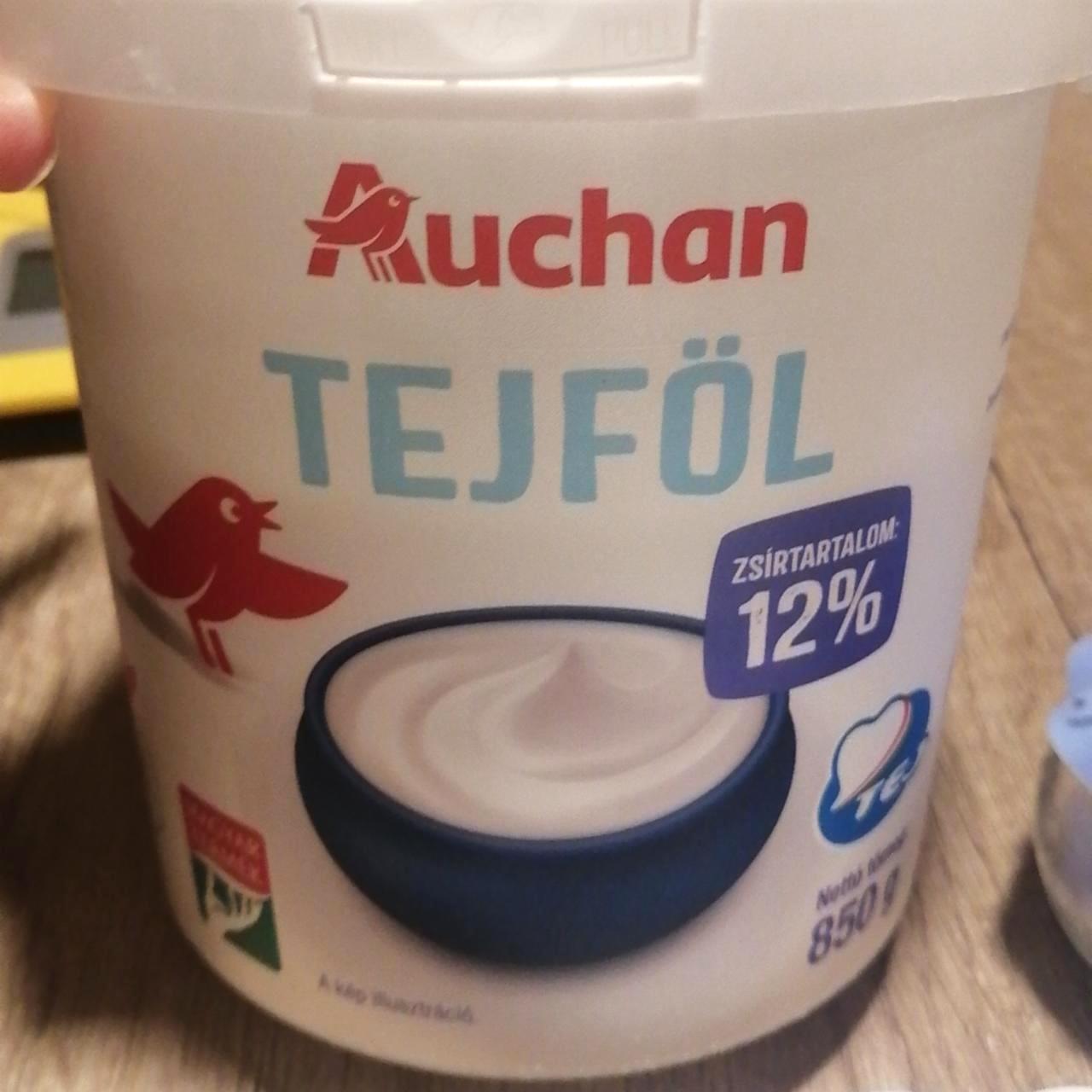 Képek - Tejföl 12% Auchan