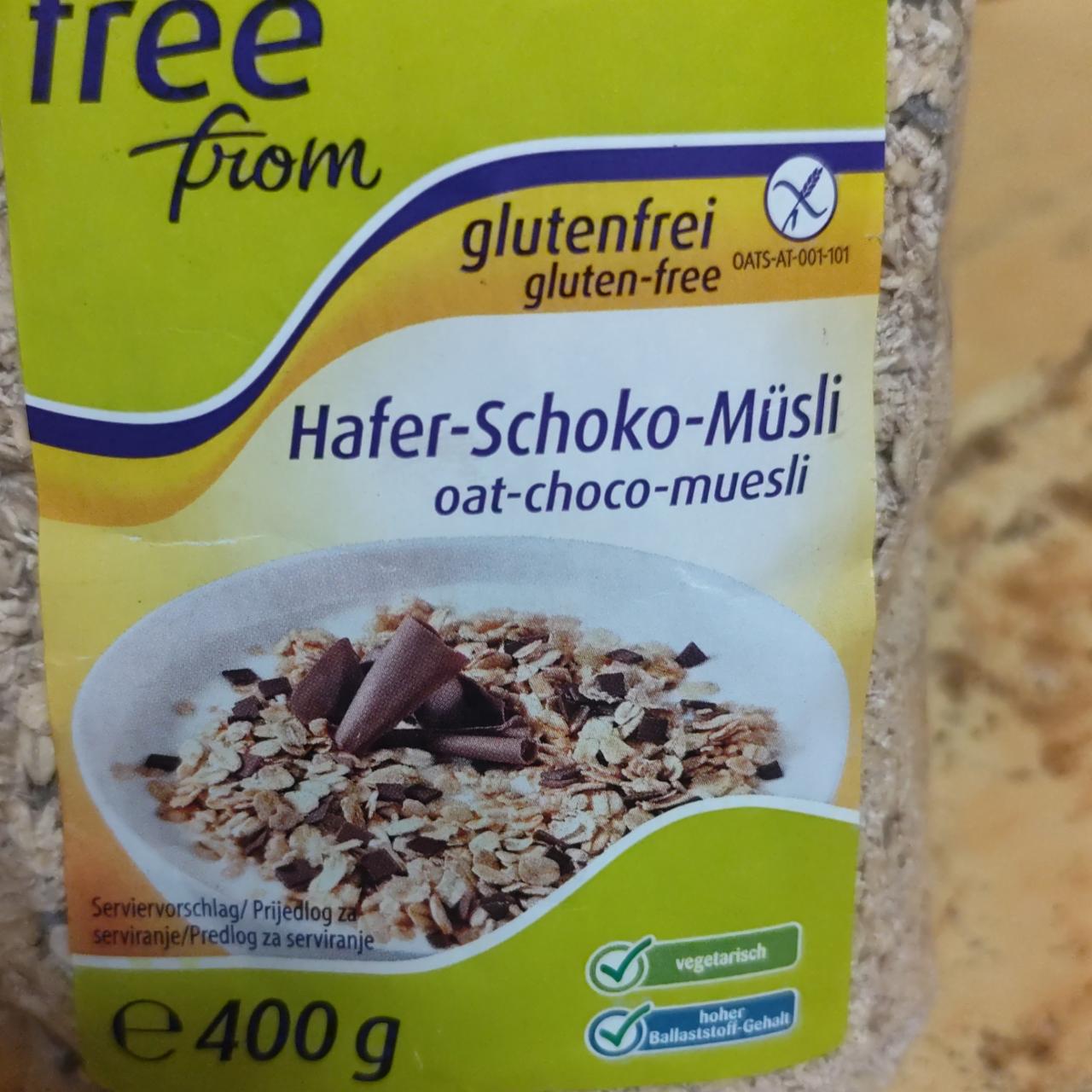 Képek - Hafer schoko müsli Spar free from