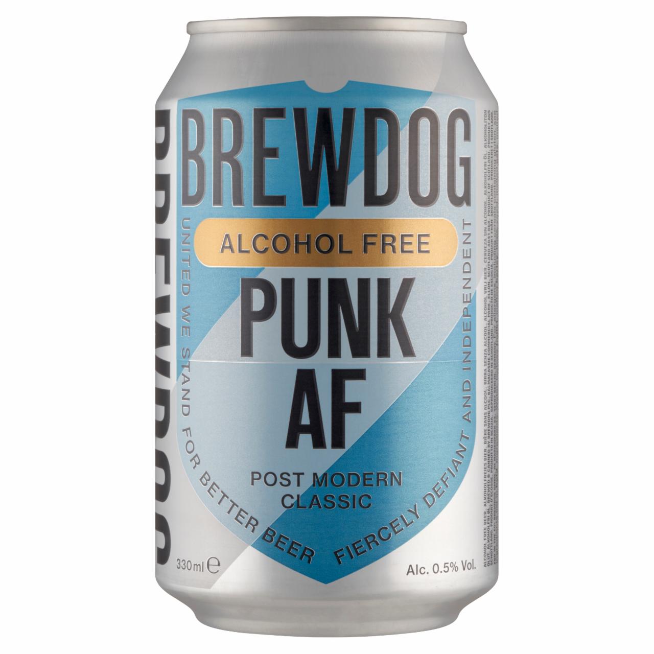 Képek - BrewDog Punk AF alkoholmentes sör 0,5% 330 ml