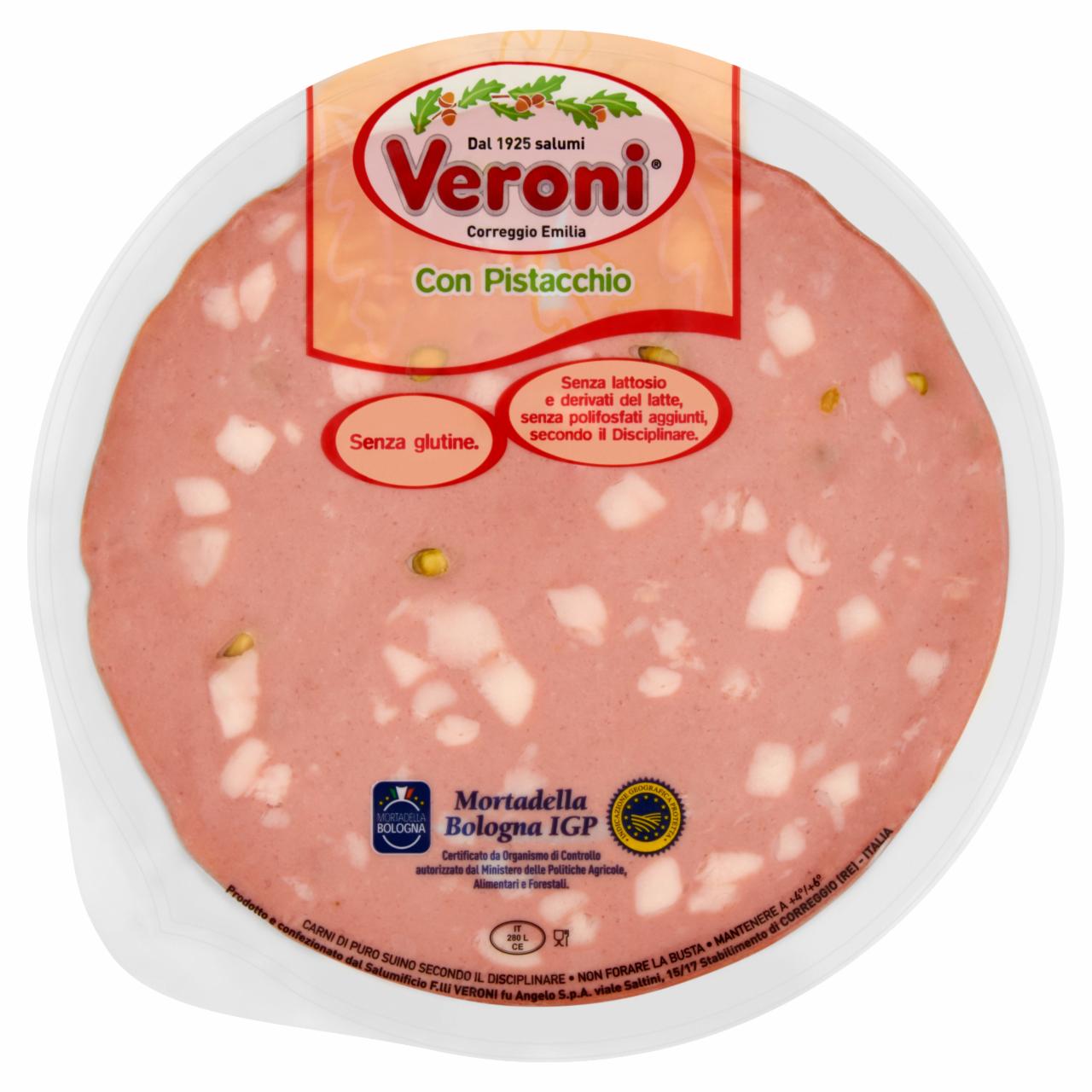 Képek - Veroni Gustosella szeletelt húskészítmény pisztáciával 180 g