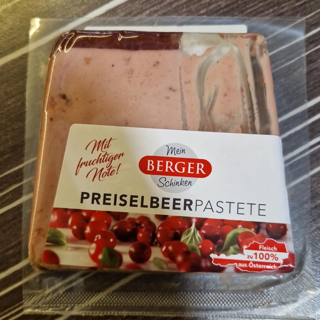 Képek - Preiselbeer pastete Berger