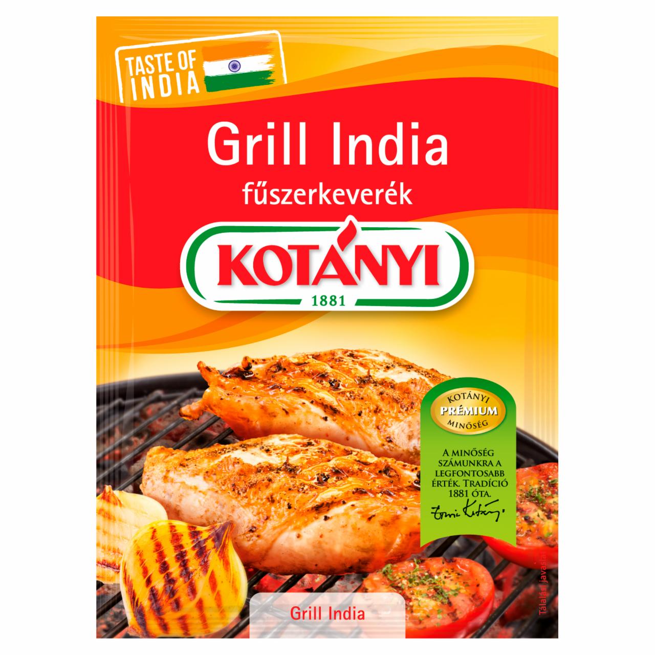 Képek - Kotányi Grill India fűszerkeverék 25 g