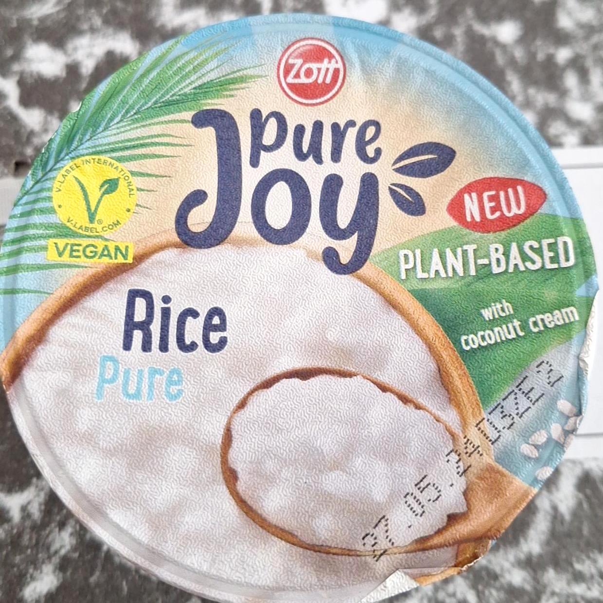 Képek - Zott Pure Joy rizses desszert kókuszkrémmel 160 g