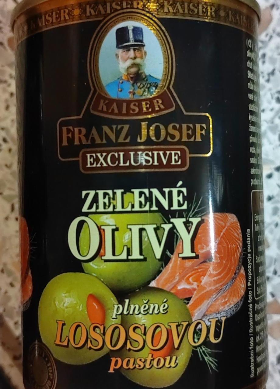 Képek - Exclusive zöld olívabogyó lazackrémmel töltve sós lében Kaiser Franz Josef