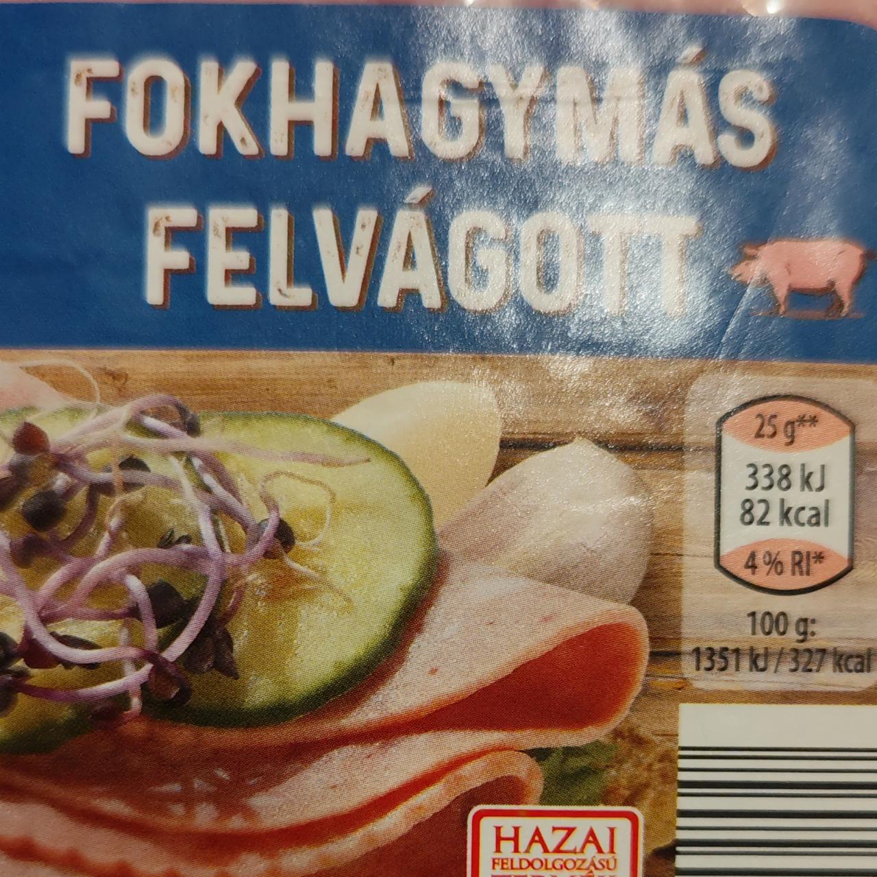 Képek - Fokhagymás felvágott ALDI