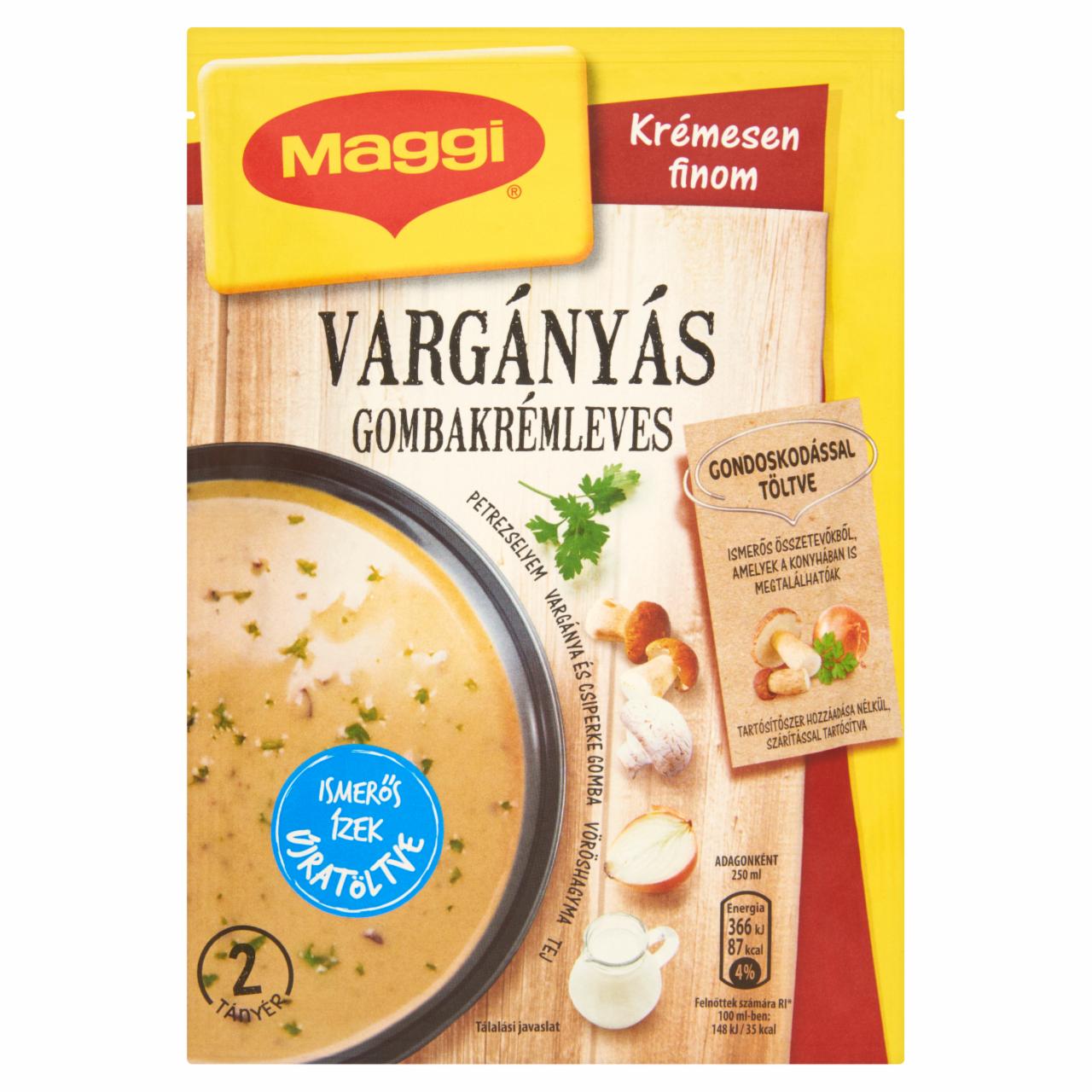 Képek - Maggi Vargányás gombakrémleves 46 g