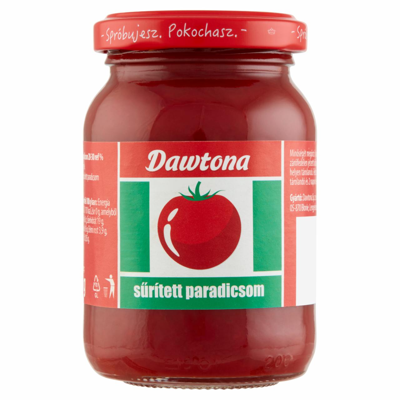 Képek - Dawtona sűrített paradicsom 200 g