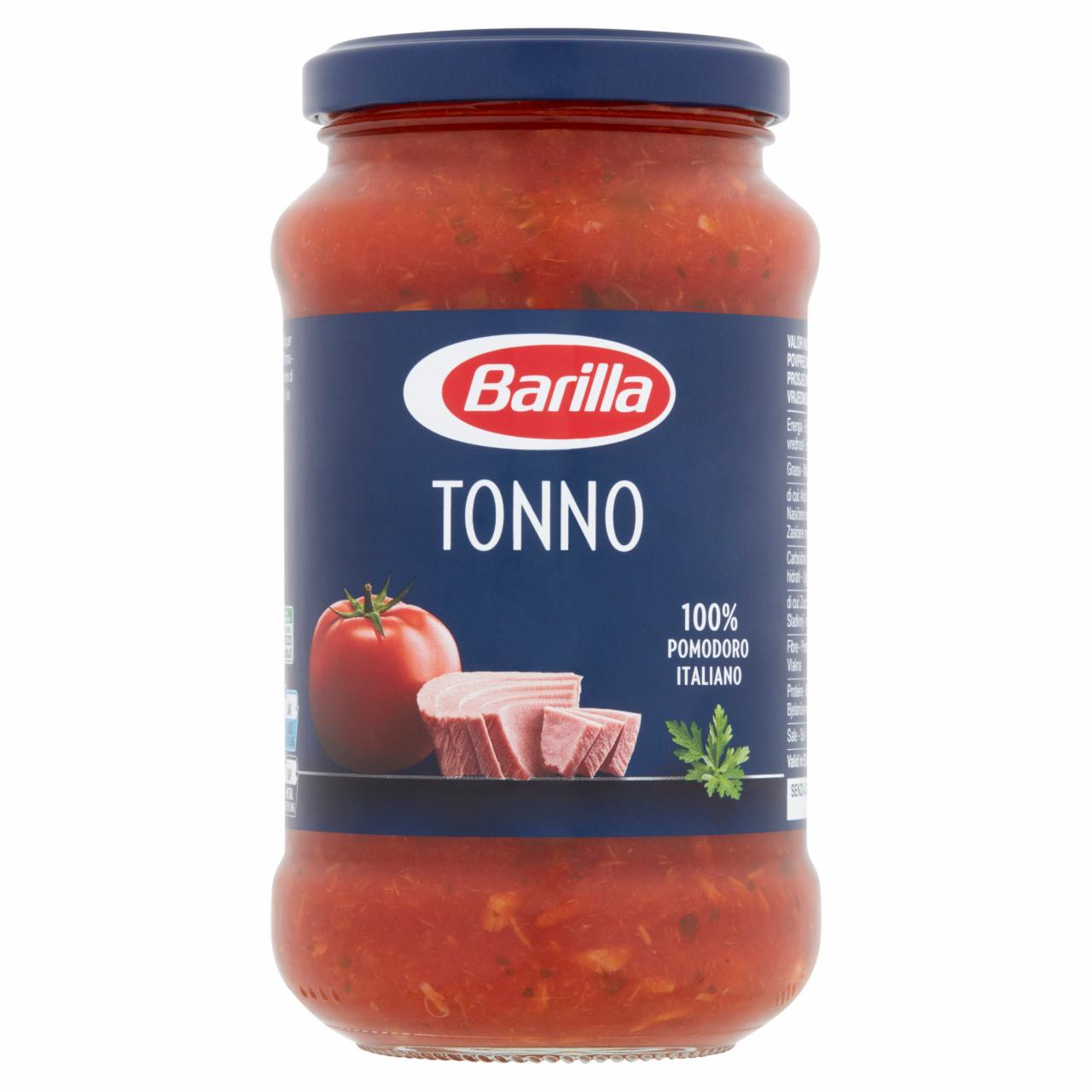 Képek - Barilla Tonno paradicsomszósz tonhaldarabokkal, olívaolajjal 400 g