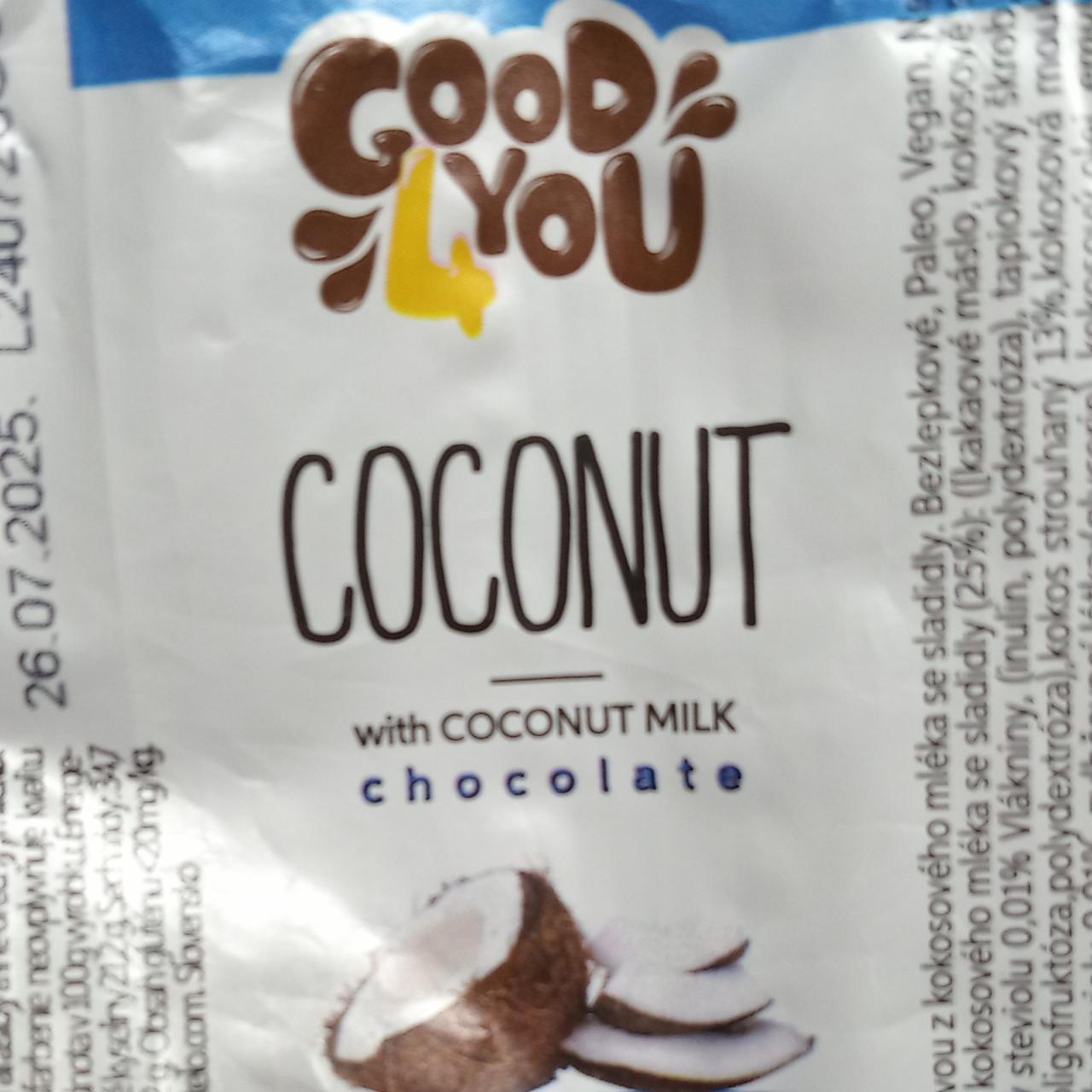 Képek - Coconut with coconut milk chocolate Good4you