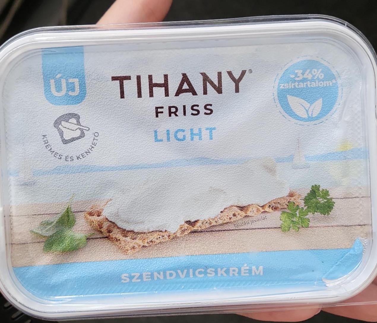 Képek - Tihany Friss light szendvicskrém 120 g