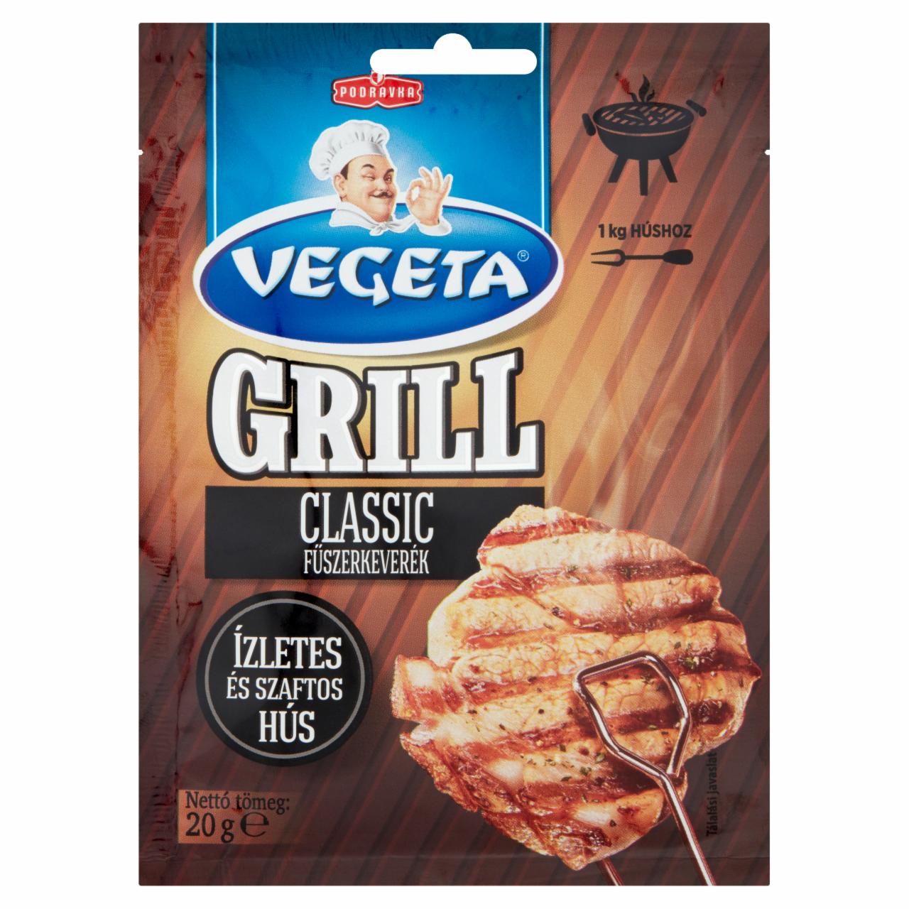 Képek - Vegeta Grill Classic fűszerkeverék 20 g