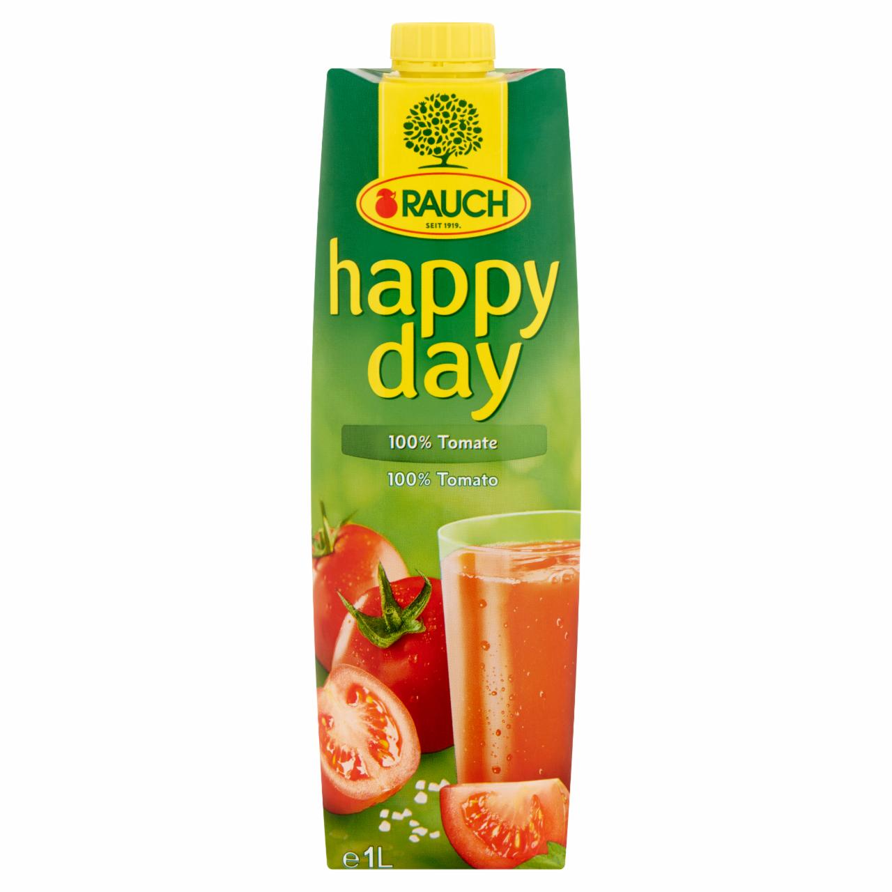 Képek - Rauch Happy Day 100% paradicsomlé sűrítményből tengeri sóval 1 l
