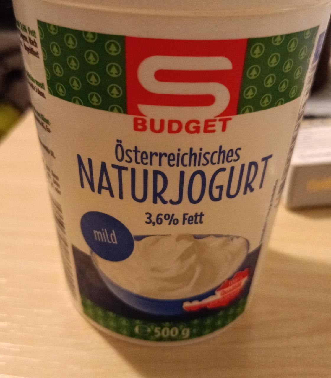 Képek - Natúr joghurt 3,6% Österreichisches S Budget